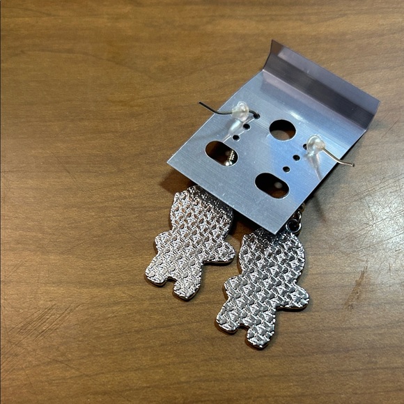 Green and Blue Character Earrings - Picture 2 of 2